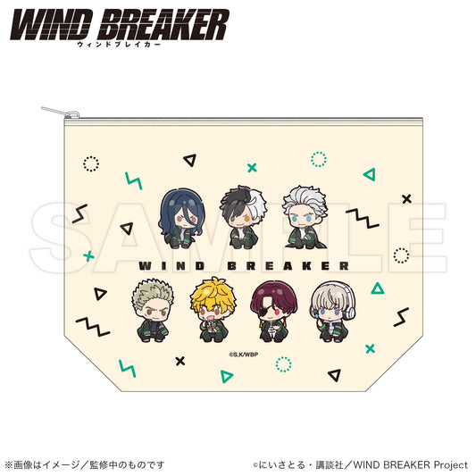WIND BREAKER_Canvas Daily Pouch (PUCHI KYUN Series)  -  Group ver.
