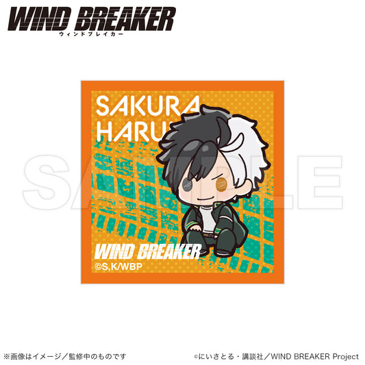 WIND BREAKER_Acrylic Magnet (PUCHI KYUN Series)  -  Haruka Sakura