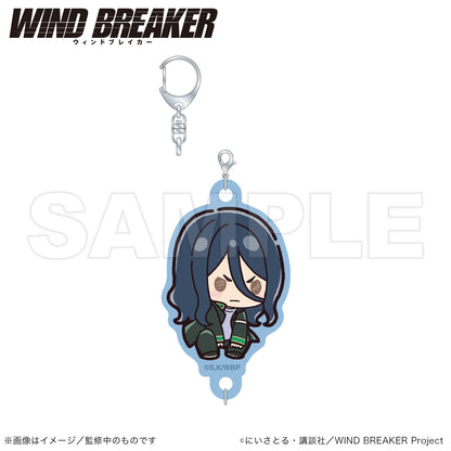 WIND BREAKER_Connecting Acrylic Keychain (PUCHI KYUN Series)  -  Kyotaro Sugishita