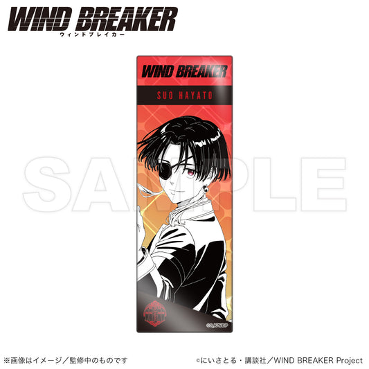 WIND BREAKER_Long Can Badge Stand (Vertical)  -  Hayato Suo
