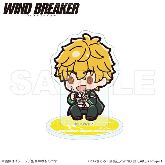 WIND BREAKER_Mini Acrylic Stand (PUCHI KYUN Series)  -  Akihiko Nirei