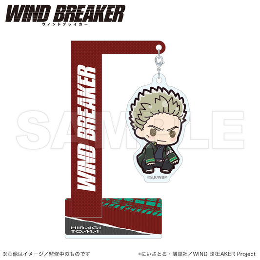 WIND BREAKER_Swaying Acrylic Stand (PUCHI KYUN Series)  -  Toma Hiragi
