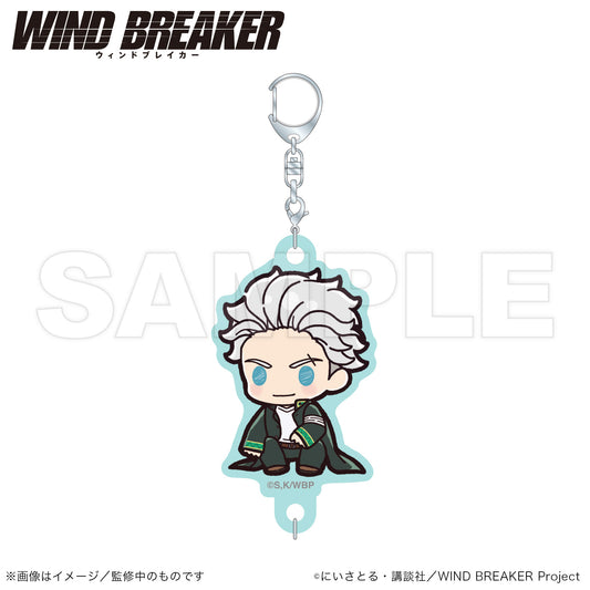WIND BREAKER_Connecting Acrylic Keychain (PUCHI KYUN Series)  -  Hajime Umemiya