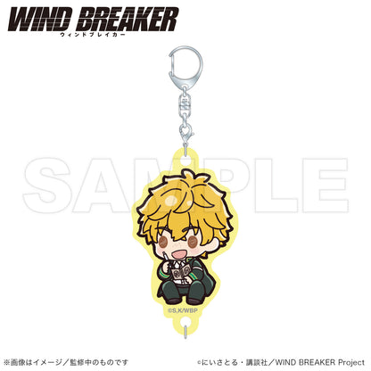 WIND BREAKER_Connecting Acrylic Keychain (PUCHI KYUN Series)  -  Akihiko Nirei