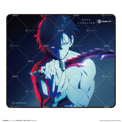 [ PRE-ORDER ] Solo Leveling_AMICIS Gaming Mouse Pad Sung Jinwoo - Season 2 Key Visual