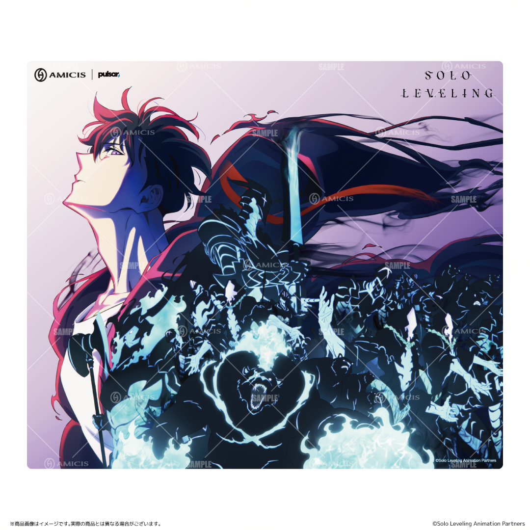 [ PRE-ORDER ] Solo Leveling_AMICIS Superglide2 Glass Mouse Pad