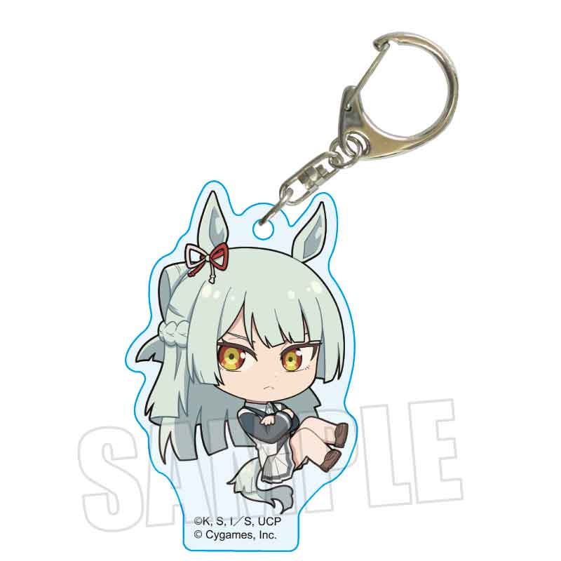Umamusume: Cinderella Gray_Pukasshu Acrylic Keychain - Fujimasa March