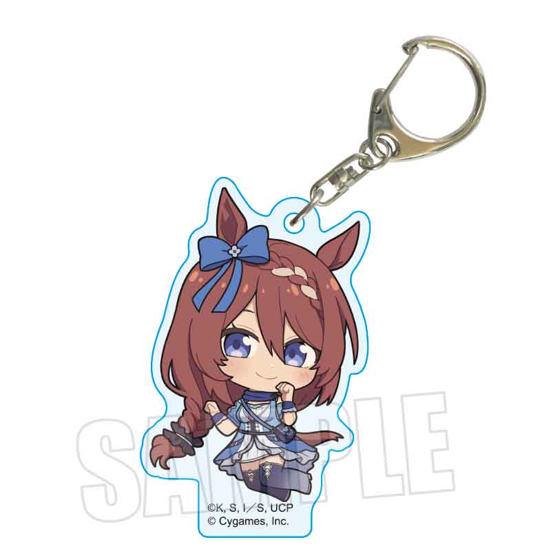Umamusume: Cinderella Gray_Pukasshu Acrylic Keychain - Super Creek