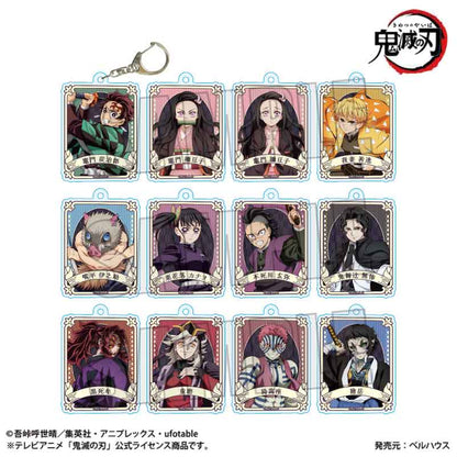 Demon Slayer_Trading Mugenjo Arc ver. Acrylic Keyring Part1 [Blind Box Total 12 Types]