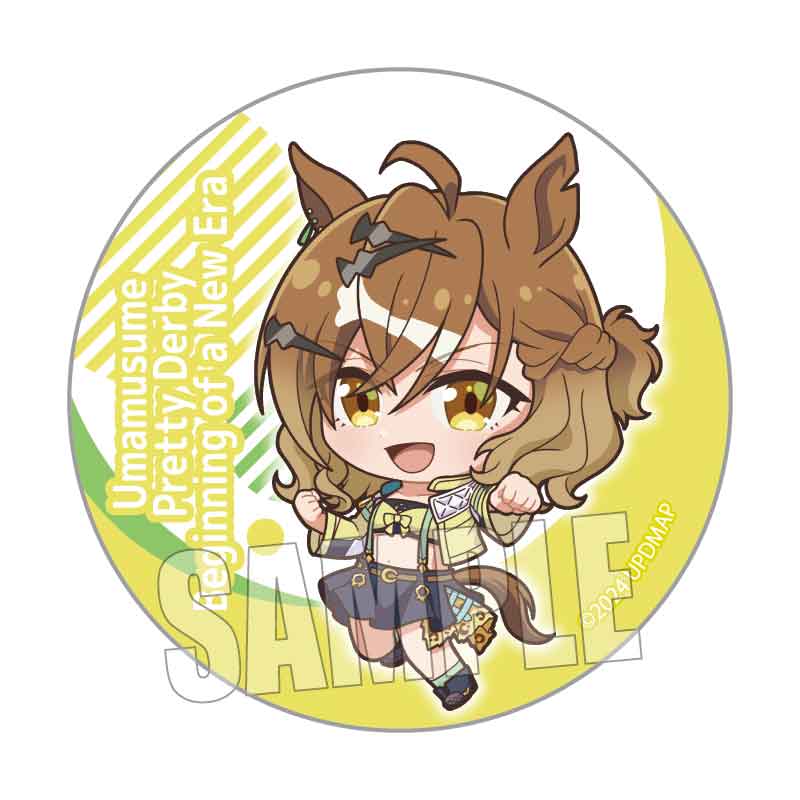 Umamusume: Pretty Derby - Beginning of a New Era_Trading Can Badge Pukasshu Series [Blind Bag Total 8 Types]