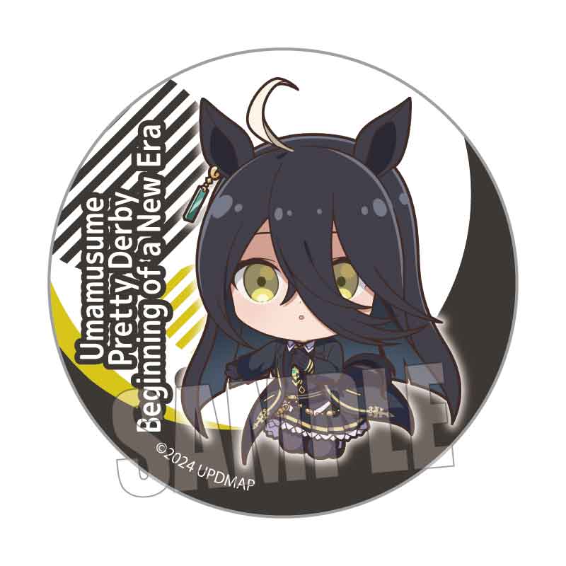 Umamusume: Pretty Derby - Beginning of a New Era_Trading Can Badge Pukasshu Series [Blind Bag Total 8 Types]