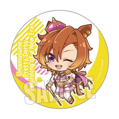 Umamusume: Pretty Derby - Beginning of a New Era_Trading Can Badge Pukasshu Series [Blind Bag Total 8 Types]
