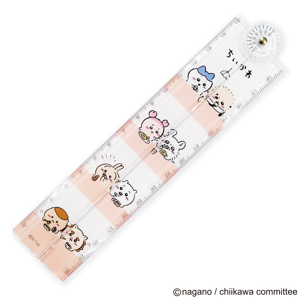 Chiikawa_Folding Ruler - Mogu Mogu
