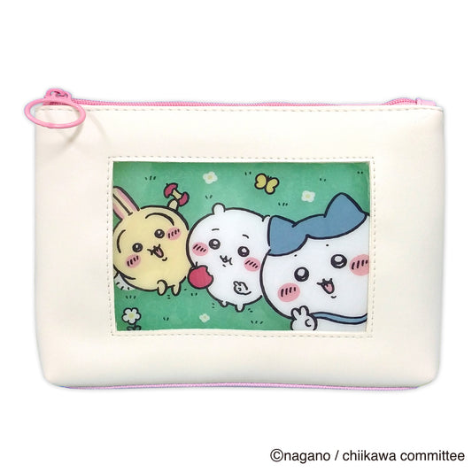 Chiikawa_Flat Pen Pouch - Say Cheese!
