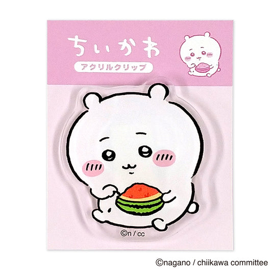 Chiikawa_คลิปอะคริลิก - Chiikawa (Watermelon)