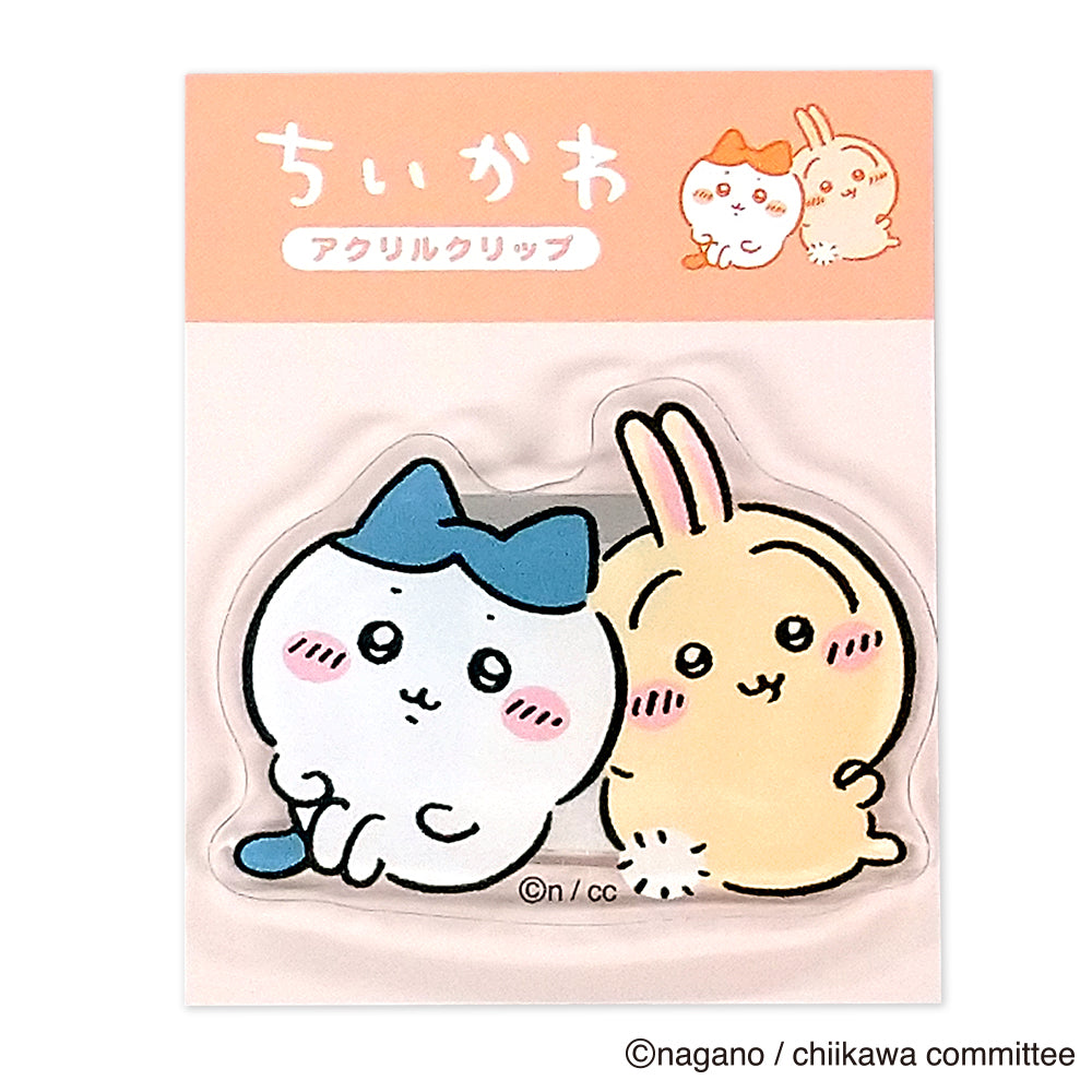 Chiikawa_Acrylic Clip - Hachiware & Usagi