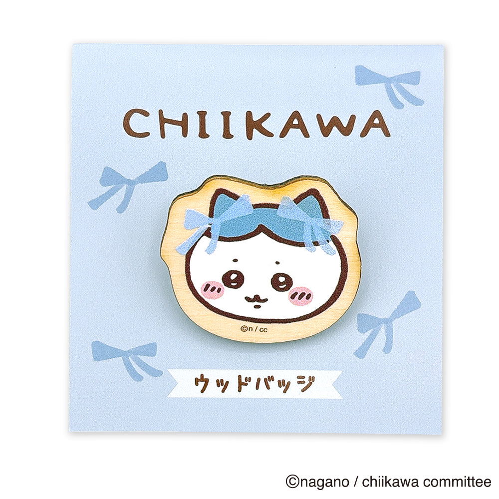 Chiikawa_Wood Badge - Hachiware 2