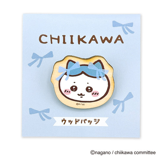 Chiikawa_เข็มกลัดไม้ - Hachiware 2