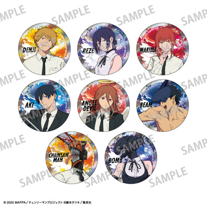 Chainsaw Man_Trading Metallic Can Badge [Blind Bag Total 8 Types]