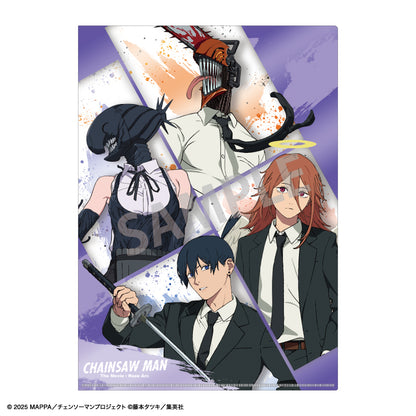 Chainsaw Man_Metallic Clear File - B