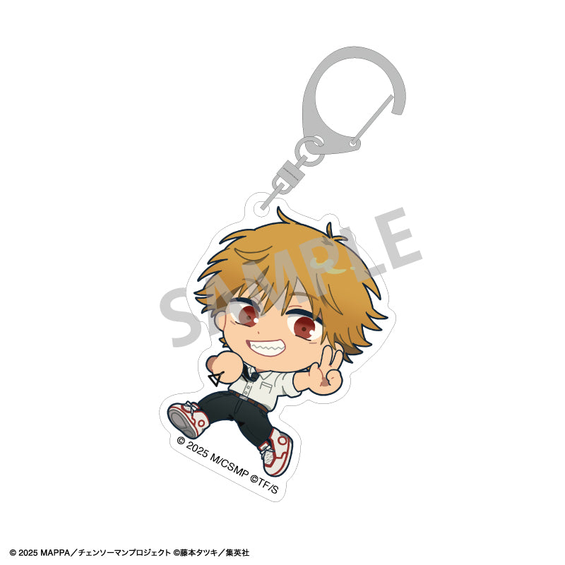 Chainsaw Man_Trading Acrylic Keychain Okkocchi Series [Blind Bag Total 7 Types]