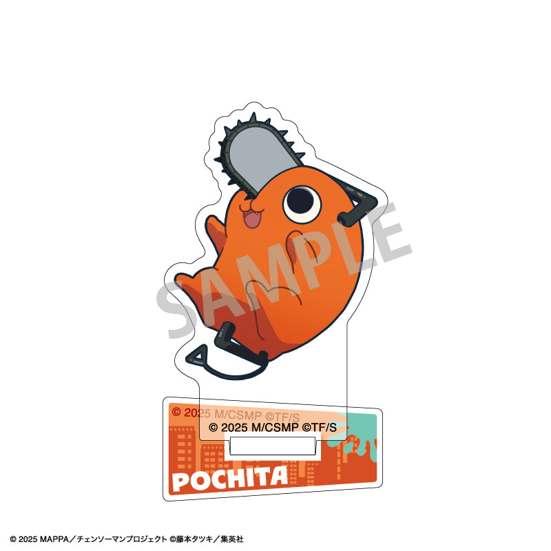 Chainsaw Man_Mini Acrylic Stand Okkocchi Series - Pochita
