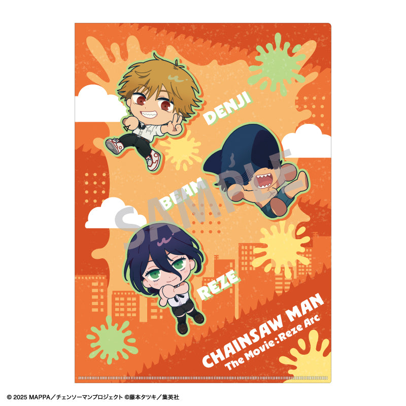 Chainsaw Man_A4 Clear File Okkocchi Series - A