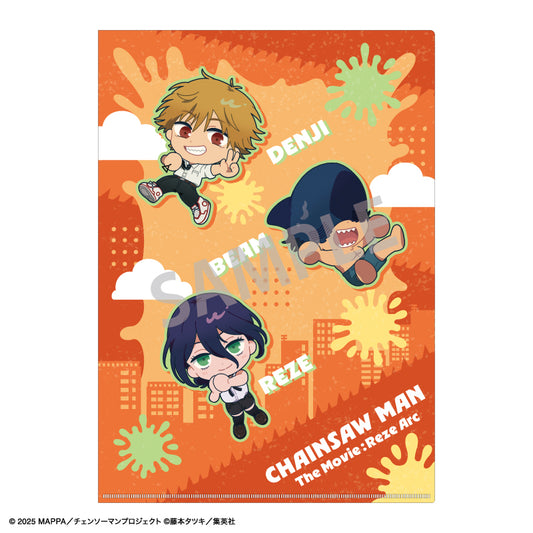 Chainsaw Man_แฟ้มใส A4 Okkocchi Series - A