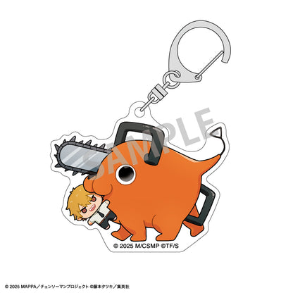 Chainsaw Man_Trading Acrylic Keychain Pochita Mottekuteku Series [Blind Bag Total 6 Types]