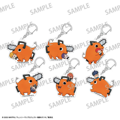 Chainsaw Man_Trading Acrylic Keychain Pochita Mottekuteku Series [Blind Bag Total 6 Types]