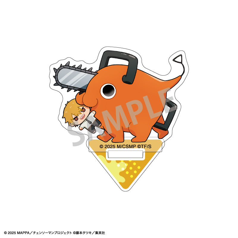 Chainsaw Man_Mini Acrylic Stand Pochita Mottekuteku Series - Denji