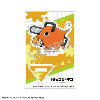 Chainsaw Man_Mini Acrylic Stand Pochita Mottekuteku Series - Denji