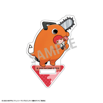 Chainsaw Man_Mini Acrylic Stand Pochita Mottekuteku Series - Makima