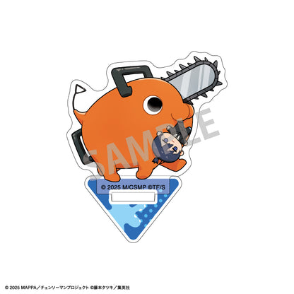 Chainsaw Man_Mini Acrylic Stand Pochita Mottekuteku Series - Aki