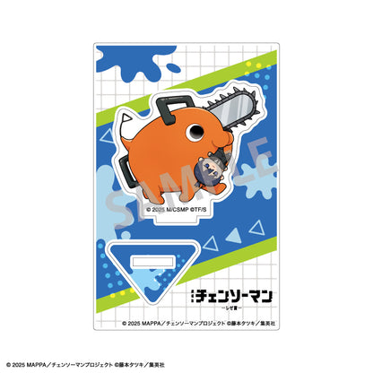 Chainsaw Man_Mini Acrylic Stand Pochita Mottekuteku Series - Aki