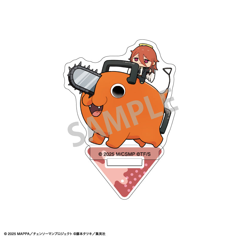 Chainsaw Man_Mini Acrylic Stand Pochita Mottekuteku Series - Angel Devil
