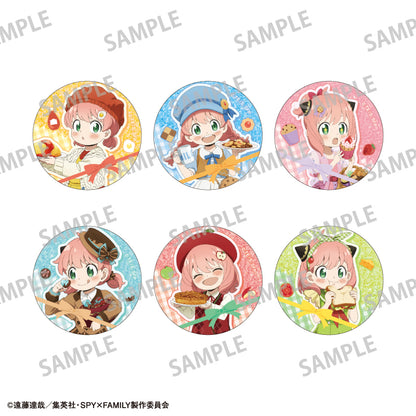 SPY×FAMILY_Trading Glitter Can Badge Food [Blind Bag Total 6 Types]