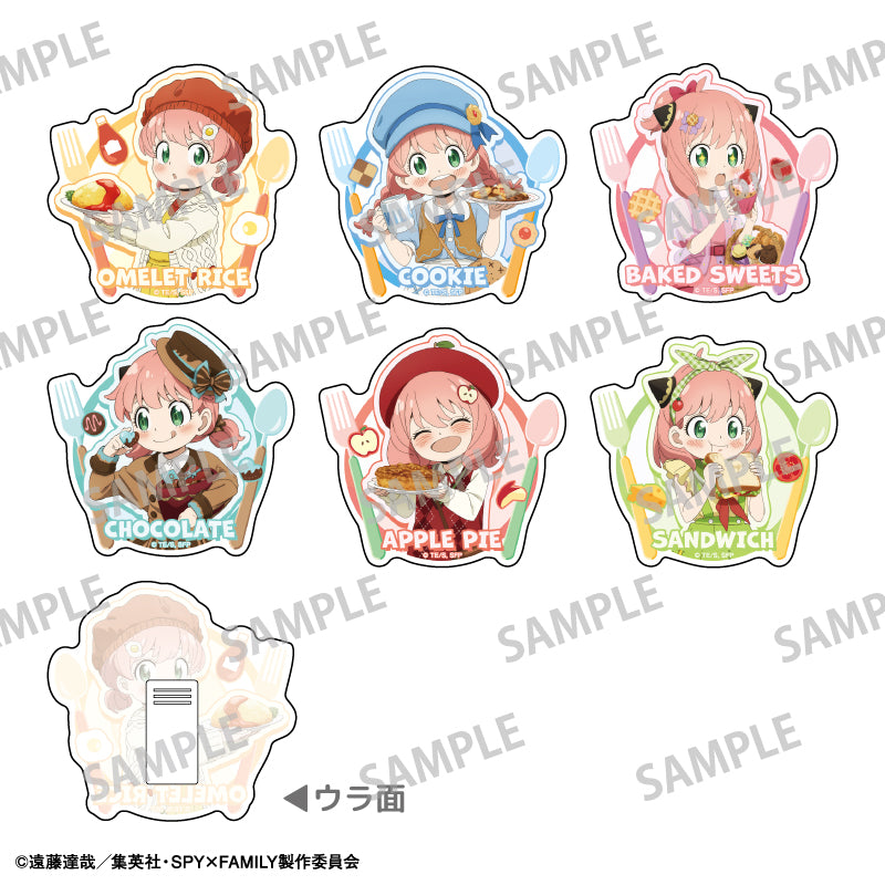 SPY×FAMILY_Trading Acrylic Clip Food [Blind Bag Total 6 Types]