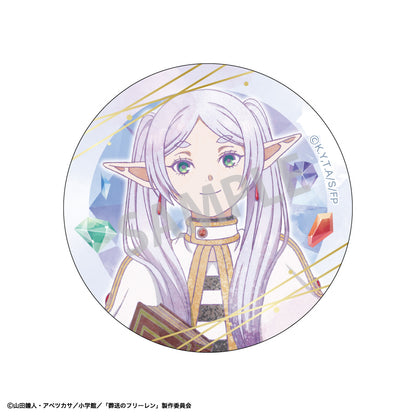 Frieren: Beyond Journey's End_Trading Foil-stamped Can Badge [Blind Box Total 8 Types]