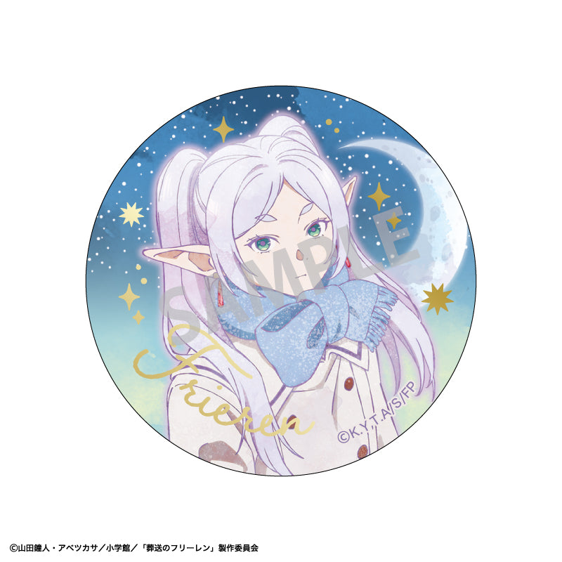 Frieren: Beyond Journey's End_Trading Foil-stamped Can Badge [Blind Box Total 8 Types]