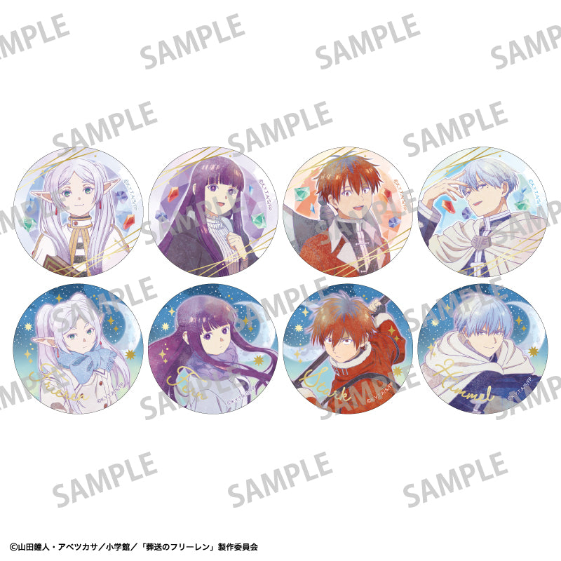 Frieren: Beyond Journey's End_Trading Foil-stamped Can Badge [Blind Box Total 8 Types]
