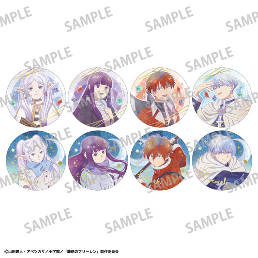 Frieren: Beyond Journey's End_Trading Foil-stamped Can Badge [Blind Box Total 8 Types]