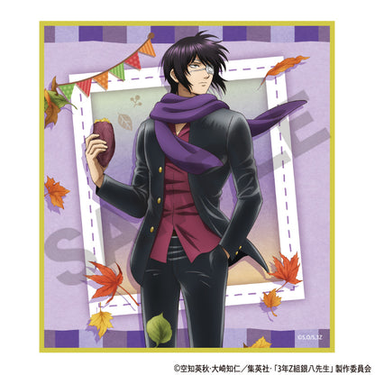 Class 3-Z Ginpachi-sensei_Trading Roasted Sweet Potato Series Mini Shikishi [Blind Box Total 7 Types]