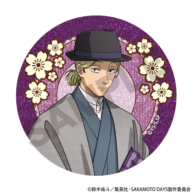 SAKAMOTO DAYS_เข็มกลัดกลิตเตอร์ คอลเลกชันชุดญี่ปุ่นร่วมสมัย (สุ่ม 12 แบบ)