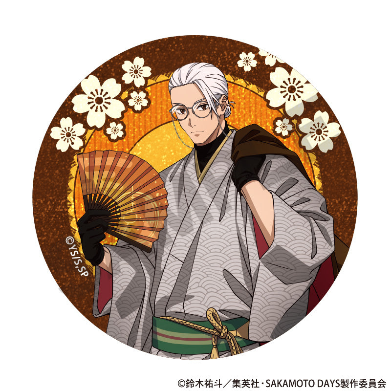 SAKAMOTO DAYS_เข็มกลัดกลิตเตอร์ คอลเลกชันชุดญี่ปุ่นร่วมสมัย (สุ่ม 12 แบบ)