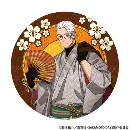 SAKAMOTO DAYS_เข็มกลัดกลิตเตอร์ คอลเลกชันชุดญี่ปุ่นร่วมสมัย (สุ่ม 12 แบบ)