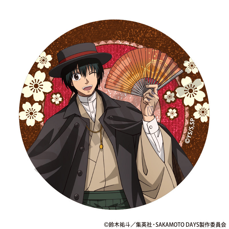 SAKAMOTO DAYS_เข็มกลัดกลิตเตอร์ คอลเลกชันชุดญี่ปุ่นร่วมสมัย (สุ่ม 12 แบบ)