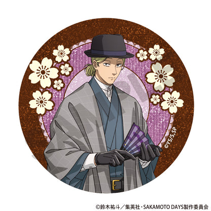 SAKAMOTO DAYS_เข็มกลัดกลิตเตอร์ คอลเลกชันชุดญี่ปุ่นร่วมสมัย (สุ่ม 12 แบบ)