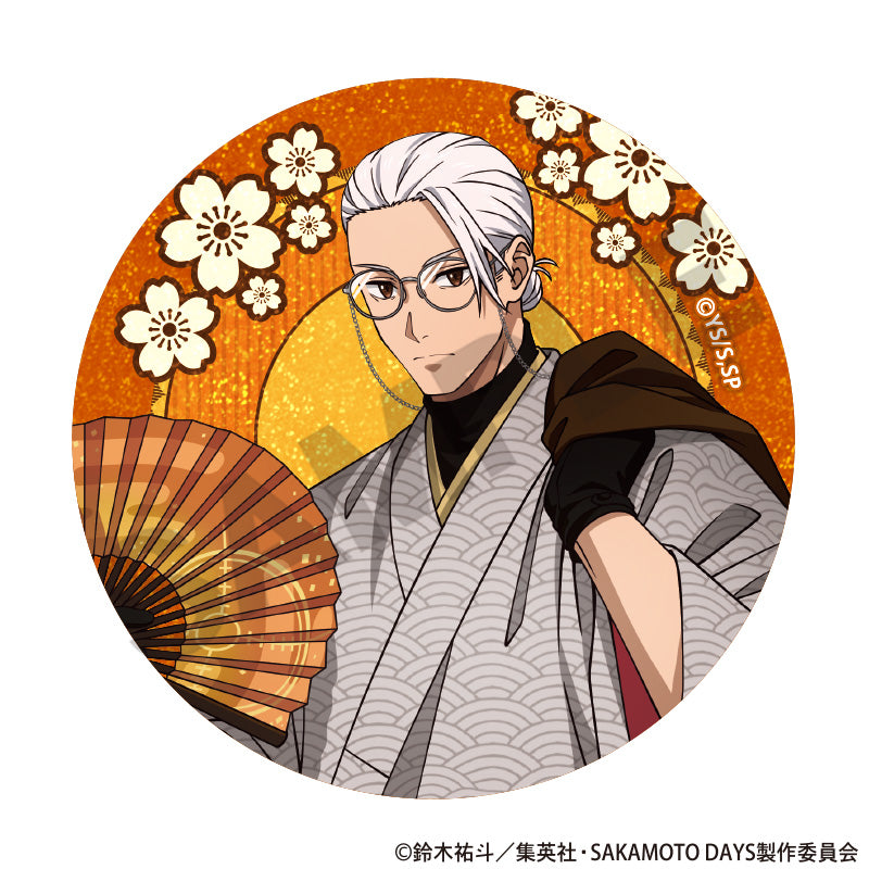 SAKAMOTO DAYS_เข็มกลัดกลิตเตอร์ คอลเลกชันชุดญี่ปุ่นร่วมสมัย (สุ่ม 12 แบบ)