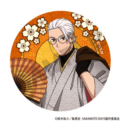 SAKAMOTO DAYS_เข็มกลัดกลิตเตอร์ คอลเลกชันชุดญี่ปุ่นร่วมสมัย (สุ่ม 12 แบบ)